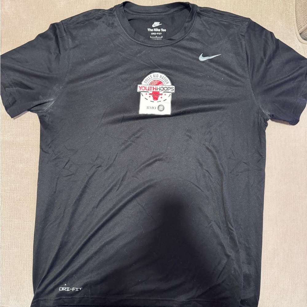 Nike Men's Bulls Black Dri-FIT Shirt